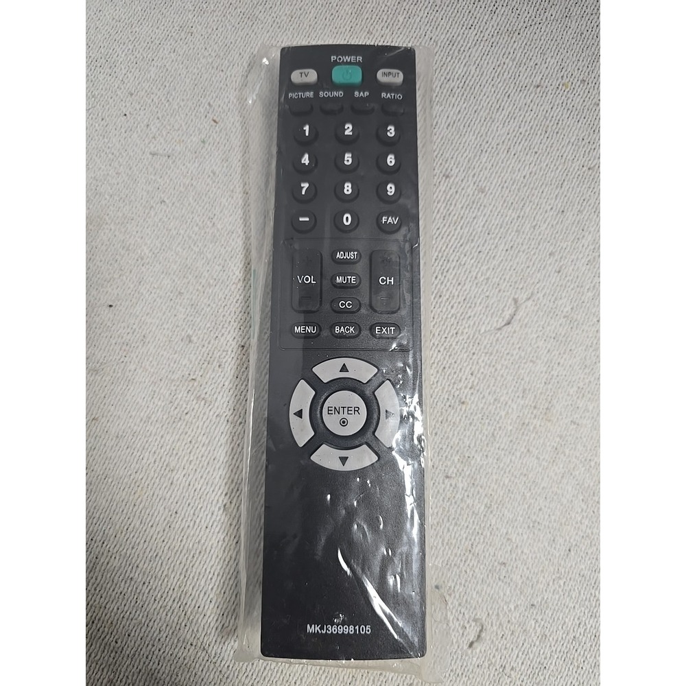 New MKJ36998105 Replaced Remote for LG TV 19LF10 19LG30 22LF10 42LB50C 42LB5DC